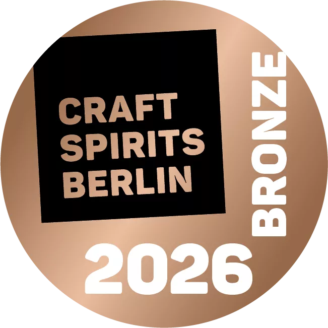 Auszeichnung des Barrel Aged 2026 Bronze von Craft Spirits Berlin